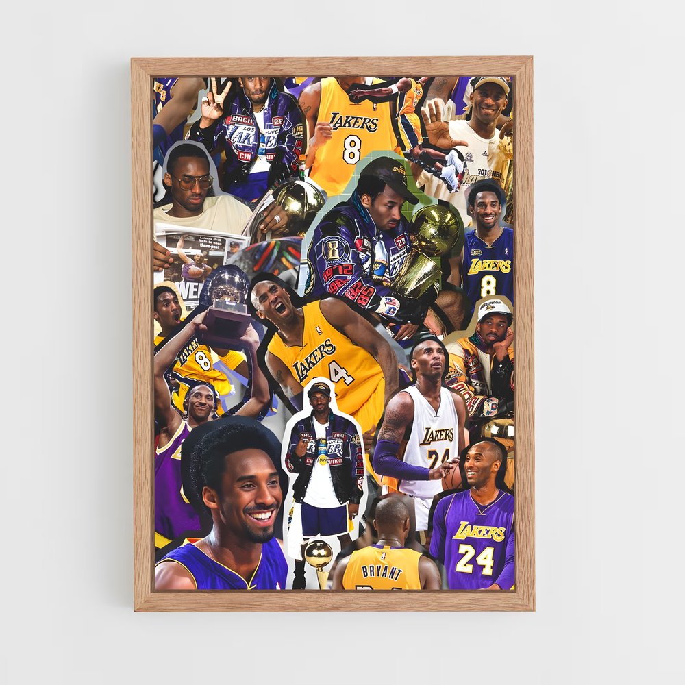 Poster Black Mamba – affiche Basketball (vue 4)